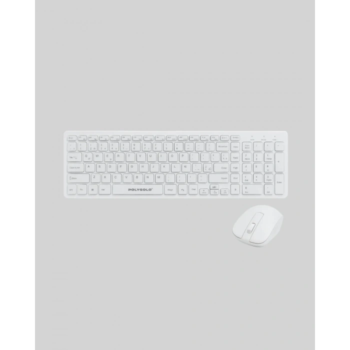 Ofis Ve Ev Kullanımı İçin Kablosuz Klavye Fare Seti - Ergonomik Ve Pratik