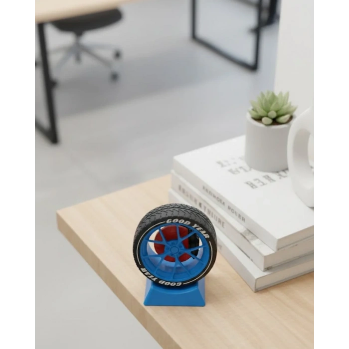 Ofis Ve Home Office İçin Jant Temalı Dekoratif Obje