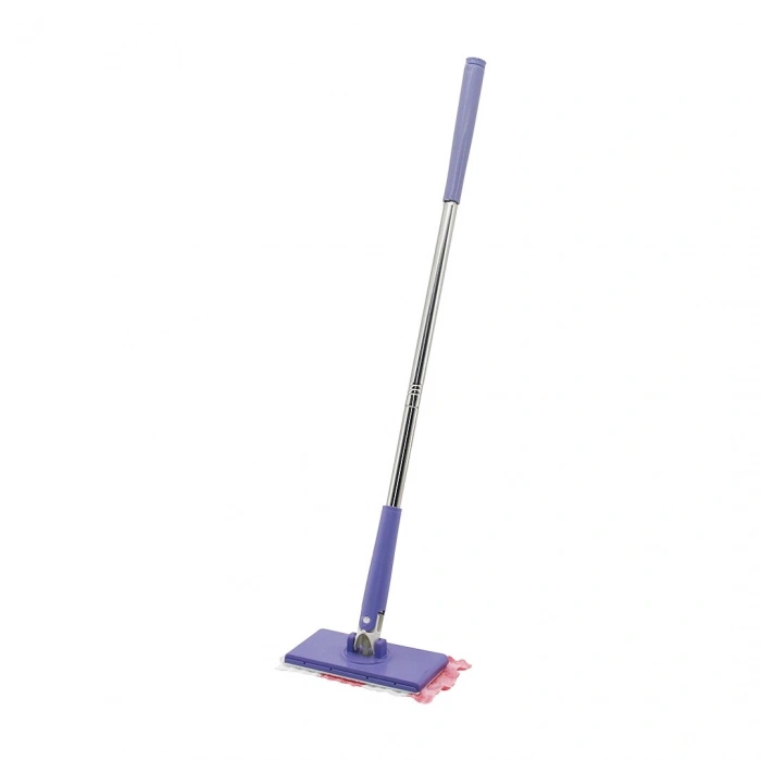 OTOMATİK BEZ DEĞİŞTİREN MOP SAP ÇEK=BEZ BIRAK - SAP İT=BEZ TUT 360° BAŞLIK=8X16CM - SAP: 68CM (5263)
