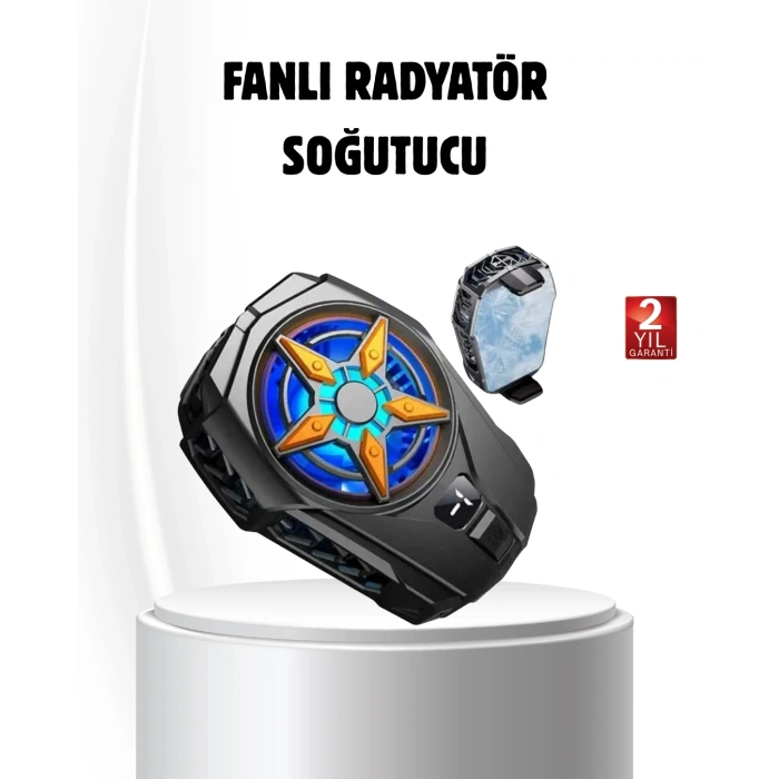 Oyun Telefonu Soğutucu Fan – Sessiz Ve Kompakt Mobil Soğutma Cihazı