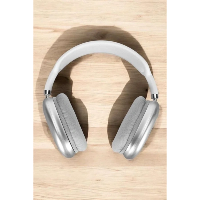 P9 Plus Kablosuz Kulak Üstü Bluetooth Kulaklık Beyaz Mikrofonlu Kulaküstü Kablosuz Kulaklık