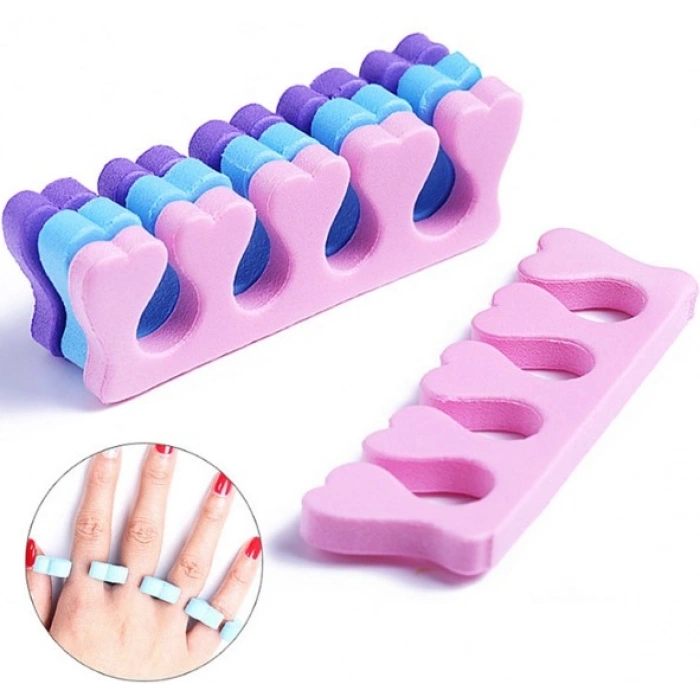 Parmak Ayırıcı Sünger Manikür Pedikür Aparatı 5 ADET (5263)