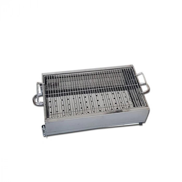 PASLANMAZ MANGAL PORTATİF AYAKLI - STANDLI 70CM (5263)