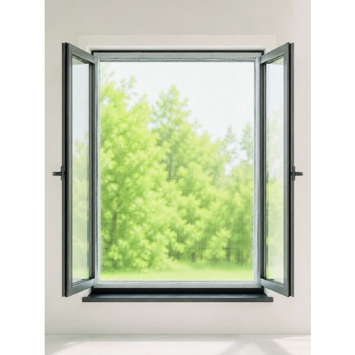 Pencere Ve Balkon İçin Çift Kanatlı Sinek Koruma Sinekliği