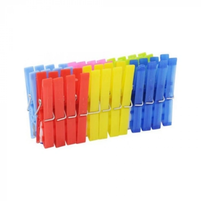 PLASTİK FİLİZ MANDAL 24 PARÇA (5263)