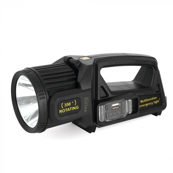 Police Ps-384 Şarjlı Güneş Enerjili Spot Fener