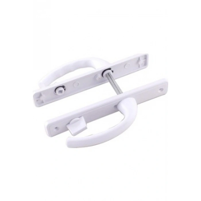 POŞETLİ BANYO-WC - KİLİTLİ BEYAZ PVC KAPI KOLU (5263)