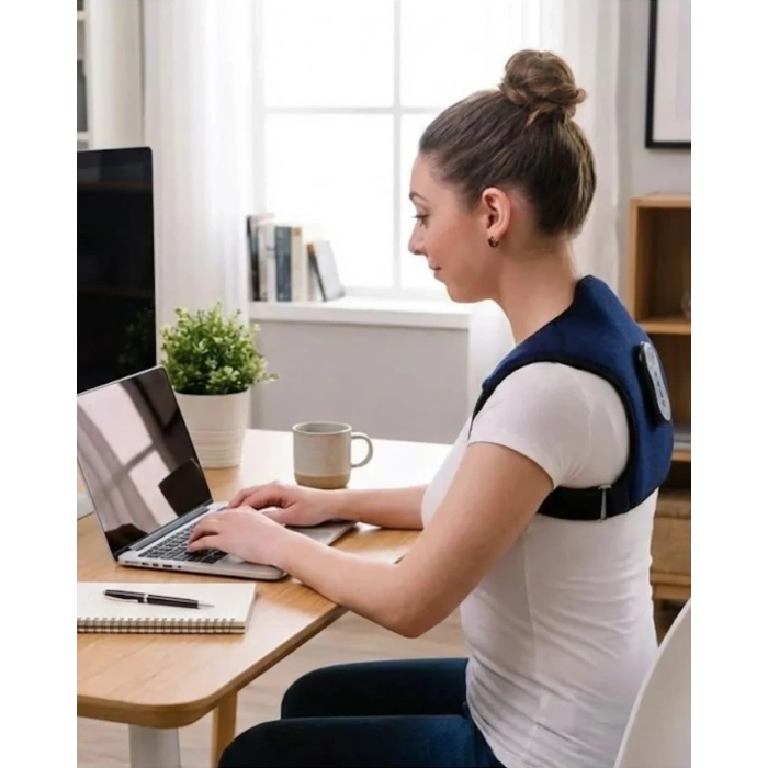 Postür Düzeltici Masaj Kemeri Titreşim Isıtma Ve Destek Sistemi