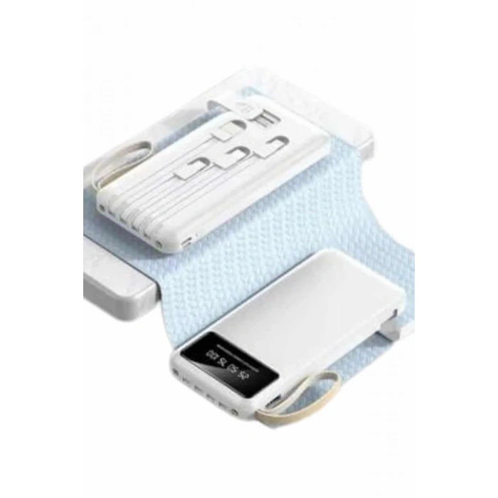 Powerbank Şarj Cihazı 4 Çıkışlı 20.000 Mah Powerbank Taşınabilir Çoklu Giriş