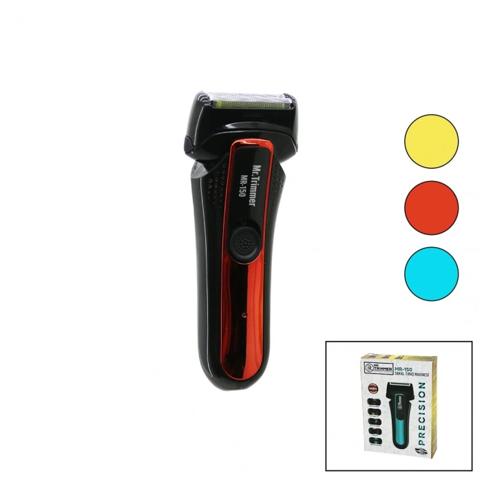 PRECISION 2İN1 GÜNLÜK SIFIR SAKAL - ÇİZİM BAŞLIK SAKAL TRAŞ MAKİNESİ USB ŞARJLI YEDEK BAŞLIK MR-150 (5263)