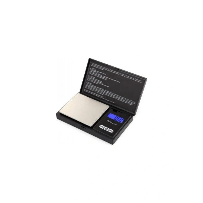 Professional Hassas Terazi 500 gram Kapasiteli 0.1 Hassasiyetli Dijital Kapaklı Tartı (5263)