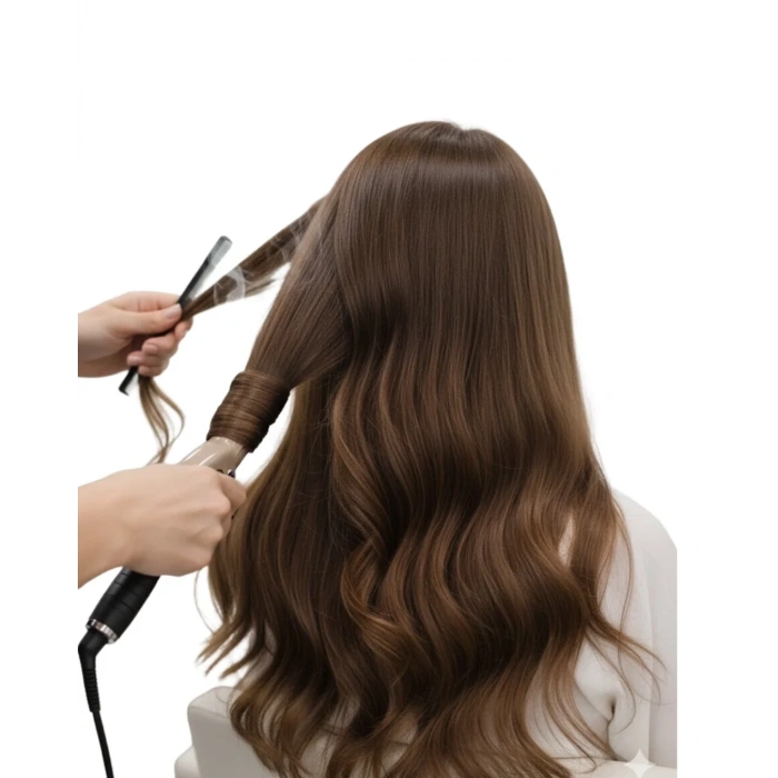 Profesyonel 25 Mm Saç Maşası Kalın Bukle Etkili