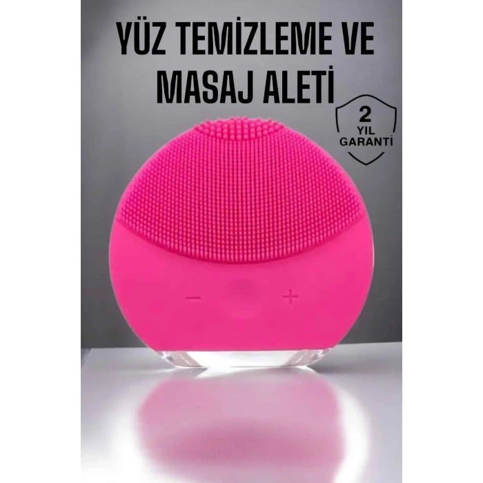 Profesyonel Yüz Temizleme Masaj Aleti Su Geçirmez, Kablosuz Şarj Özellikli Kolay Temizlenebilir