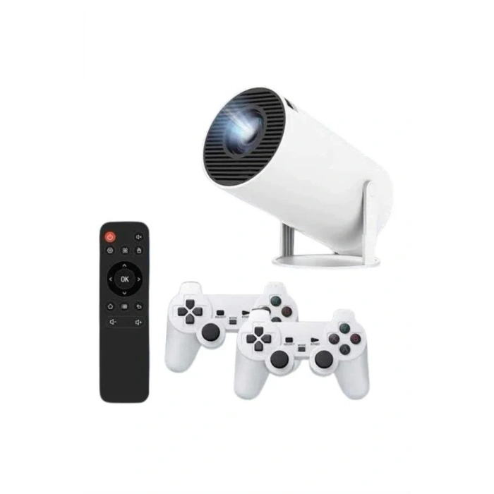 Projeksiyon Cihazı Video Oyun Konsolu 8 Gb Hafıza Lcd Ekran Kumandalı