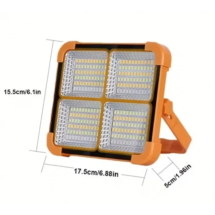 ProKAMA Ledli Solar Projektör 100W BK-100W (5263)