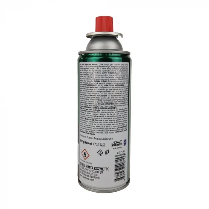 Pürmüz Gaz Yedek 400 Ml (5263)
