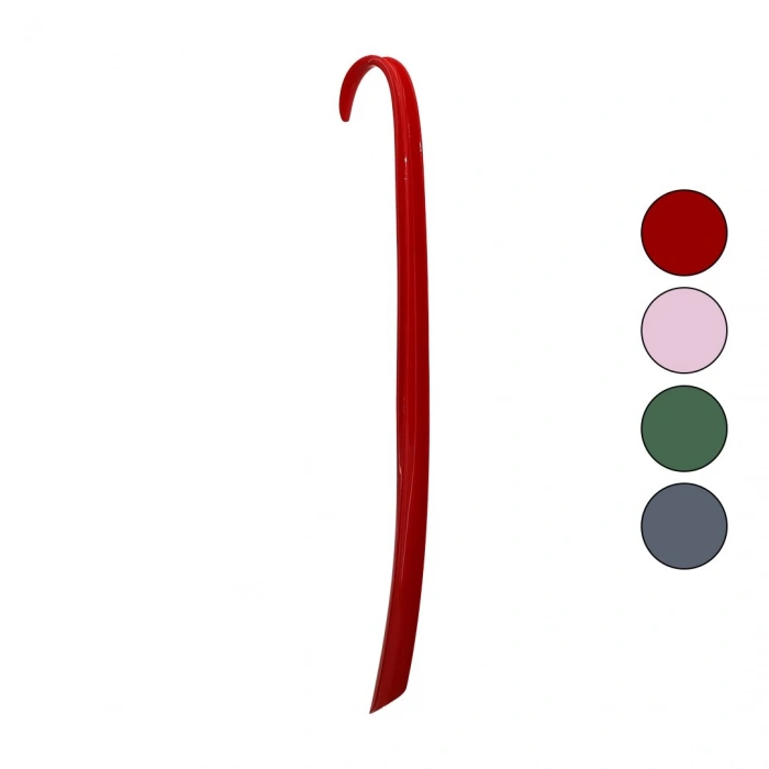 RENKLİ PLASTİK   56CM  AYAKKABI ÇEKECEK (5263)