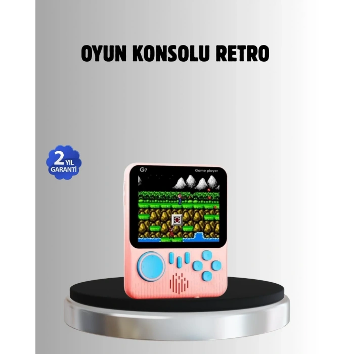 Retro Oyun Konsolu – 3.5 İnç Ekran, 666 Klasik Oyun, Tv Bağlantılı