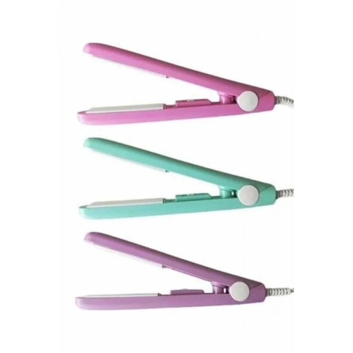 Saç Düzleştirici Pürüzsüz Parlaklık Seyahat Tipi Taşınabilir Seramik Kaplama