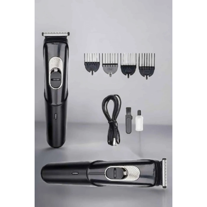 Saç Sakal Vücut Şarjlı Kablosuz Tıraş Makinesi Profesyonel Paslanmaz Çelik