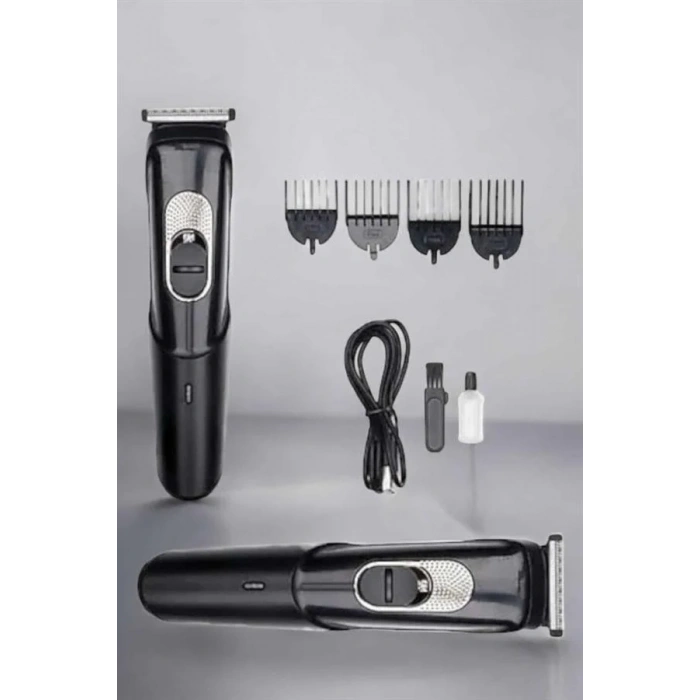 Saç Sakal Vücut Şarjlı Kablosuz Tıraş Makinesi Profesyonel Paslanmaz Çelik