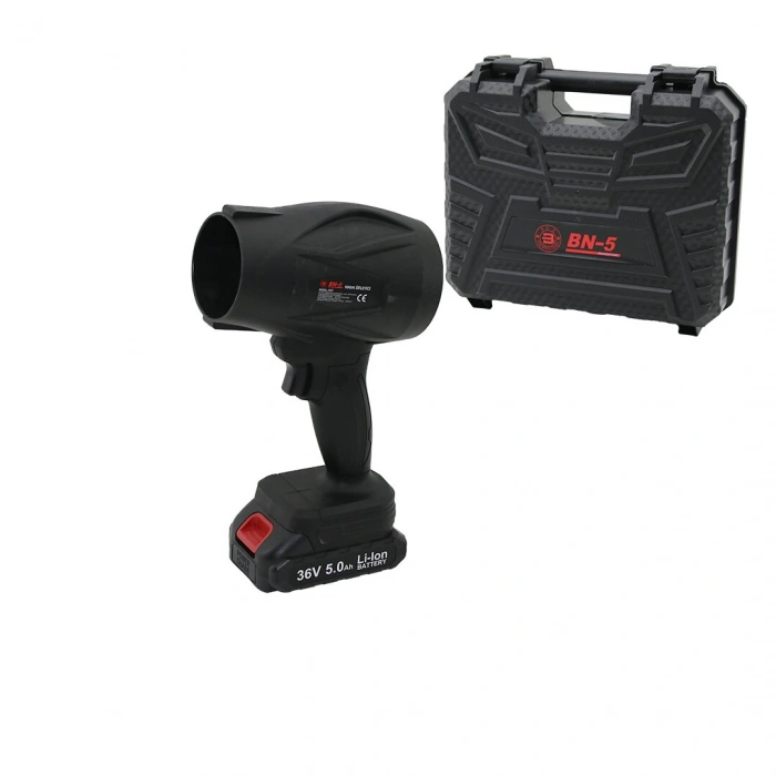 ŞARJLI - ÇİFT BATARYA HAVA ÜFLEYİCİ KÖRÜK FÖN MODEL  36V - 2000W  H27 (5263)