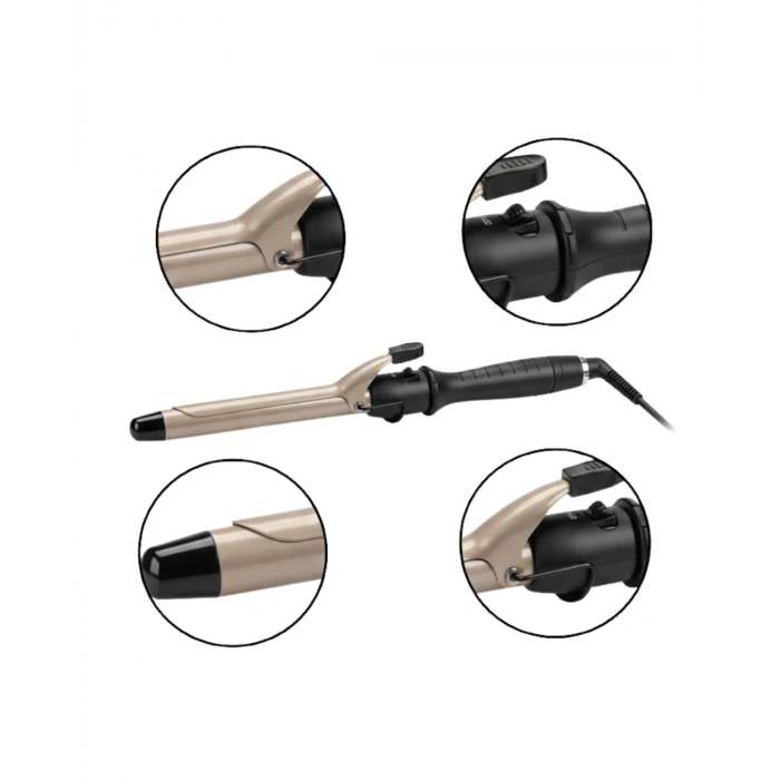 Seramik Kaplamalı 25 Mm Saç Maşası Derin Ve Hacimli Dalga