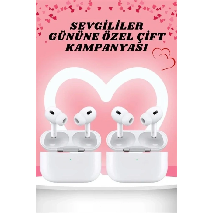 Sevgiliye Hediye Çift Kulaklığı Yeni Nesil Pro Kulaklık Sevgililer Gününe Özel Kampanya