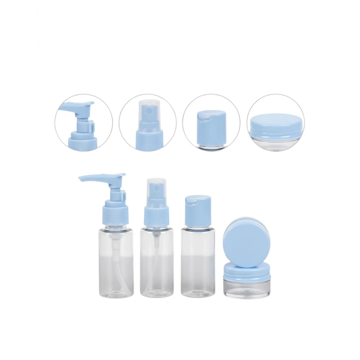 Seyahat İçin 5’li Şeffaf Dolum Şişesi Seti 30 Ml