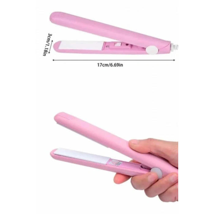 Seyahat Tipi Taşınabilir Saç Düzleştirici Saç Şekillendirici Yüksek Isı Ayarlı