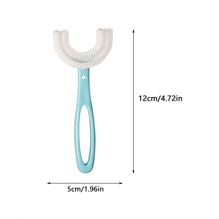 Silikon Çocuk Diş Fırçası Tartar Temizleyici (2-12 Yaş) (5263)