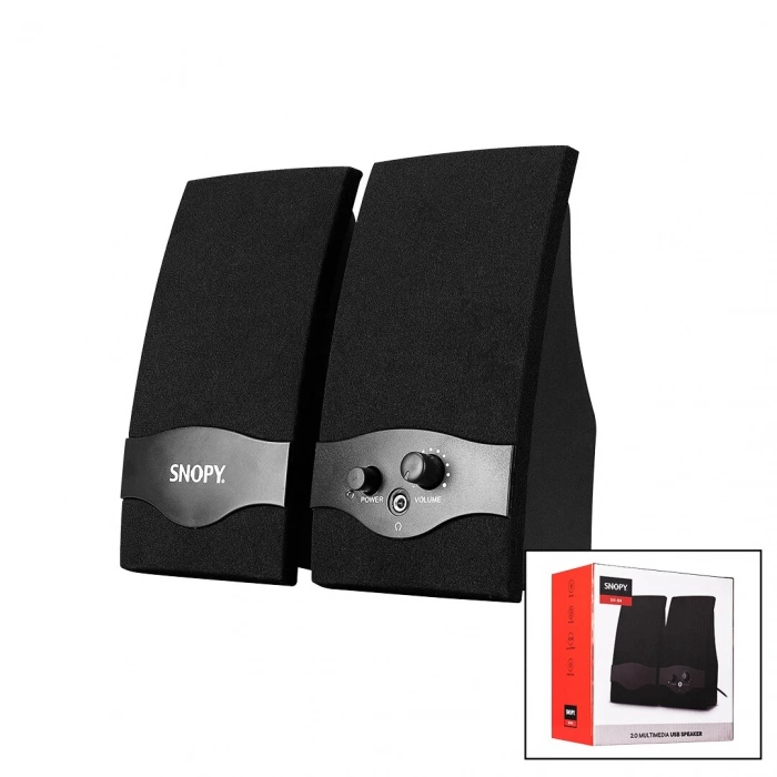 SNOPY SN-84 USB 2.0 MULTİMEDYA 1+1 HOPARLÖR SPEAKAER SET 4W (5263)