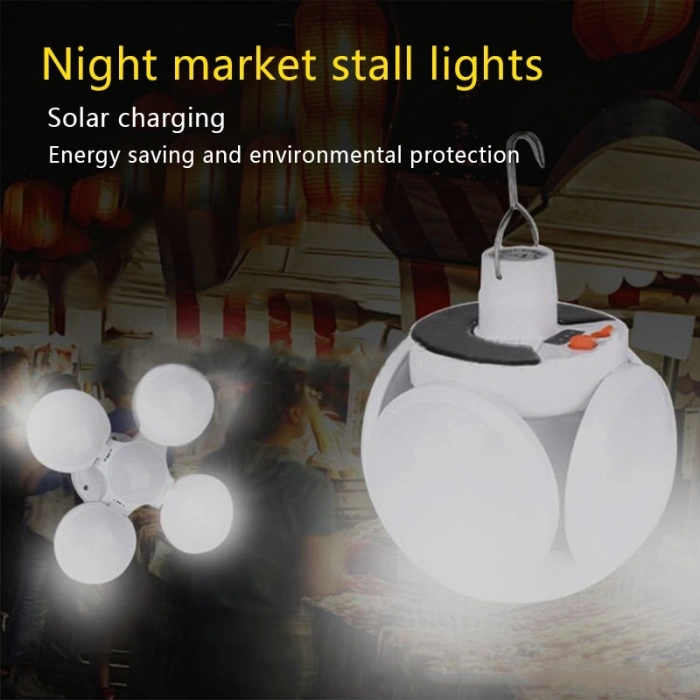 Solar 5 Kanatlı Kamp Lambası (5263)