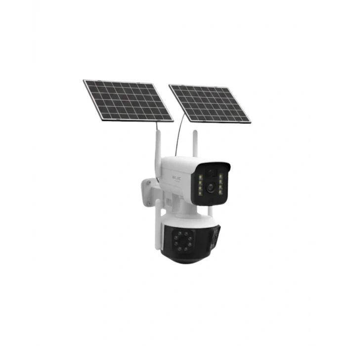 Solar Enerjili 4g Kablosuz Güvenlik Kamerası 12000mah Bataryalı