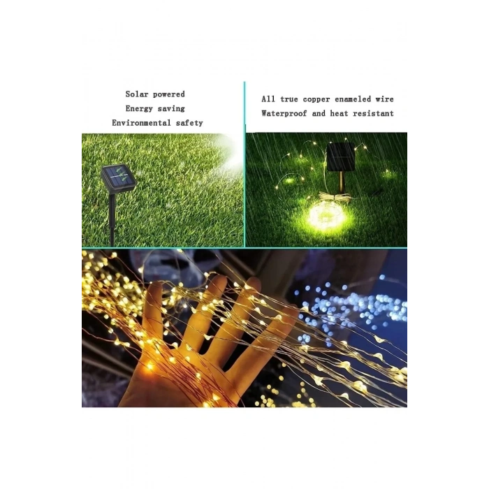 Solar Güneş Enerjili Gün Işığı 200led