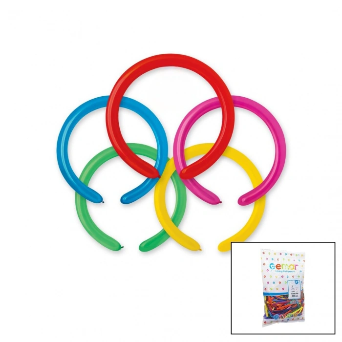 SOSİS UZUN BALON 2 İNÇ - 5CM - 100PCS (5263)