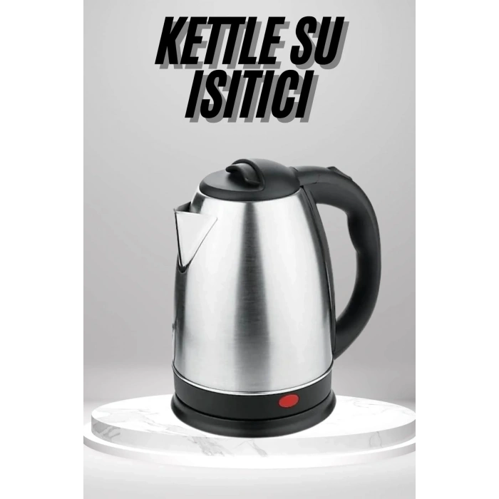 Su Isıtıcı 220 - 240 V Paslanmaz Çelik Kettle Uzun Ömürlü 2000 Watt