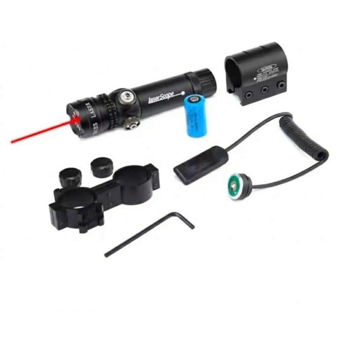 Taktikal İşaretleyici Su Geçirmez Güçlü Kırmızı Lazer