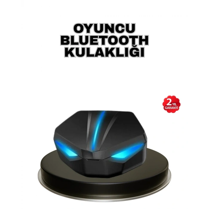 Tam Kablosuz  Kulaklığı 5.0 Bluetooth Led Kontrollü