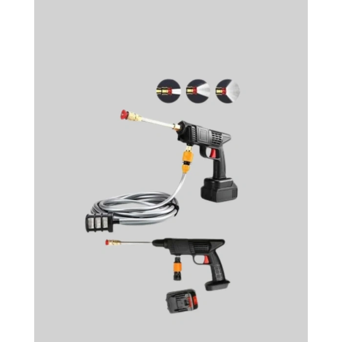 Taşınabilir Akülü Araba Yıkama Makinesi 1.7 Mpa Basınçlı Ve Ergonomik Tasarımlı