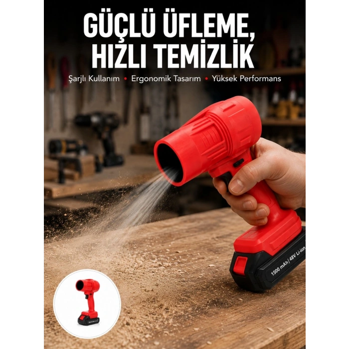 Taşınabilir Elektrikli Hava Üfleme Cihazı Ev Ve Araç Kullanımı Yeni Nesil