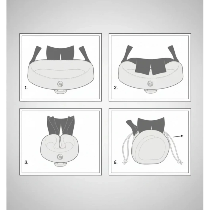 Taşınabilir Portatif Bebek Yatağı,sırt Çantasına Dönüşebilen Portatif Bebek Beşiği (gri)