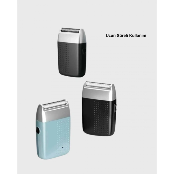 Taşınabilir Şarjlı Tıraş Makinesi – Kuru Kullanım, Özel Sakal Başlıkları