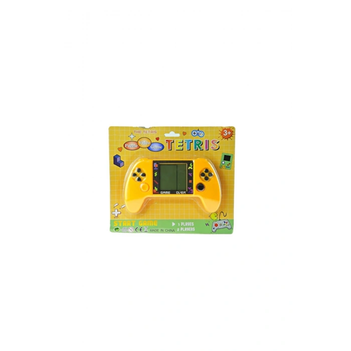 Taşınabilir Tetris Oyun Konsolu Renkli Retro Oyun Aleti Çocuklar İçin Eğlenceli Mini Konsol