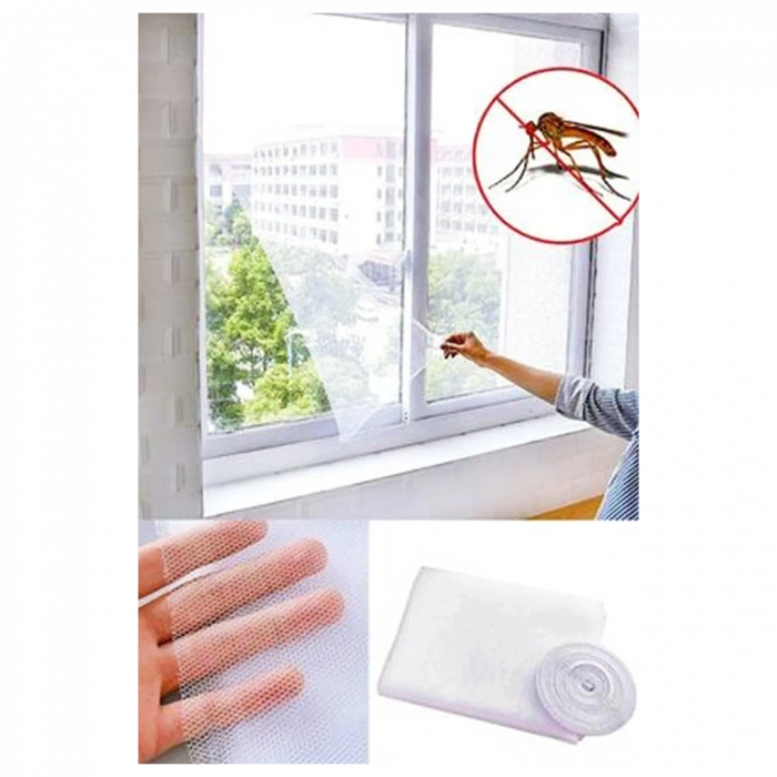 TEK KANAT TÜL PENCERE SİNEKLİK 125X75CM. (5263)