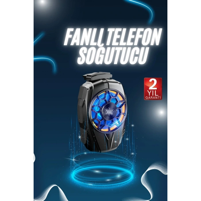 Telefonu Soğutma Fanı Radyatör Mobil Cihazlara Uyumlu Soğutucu