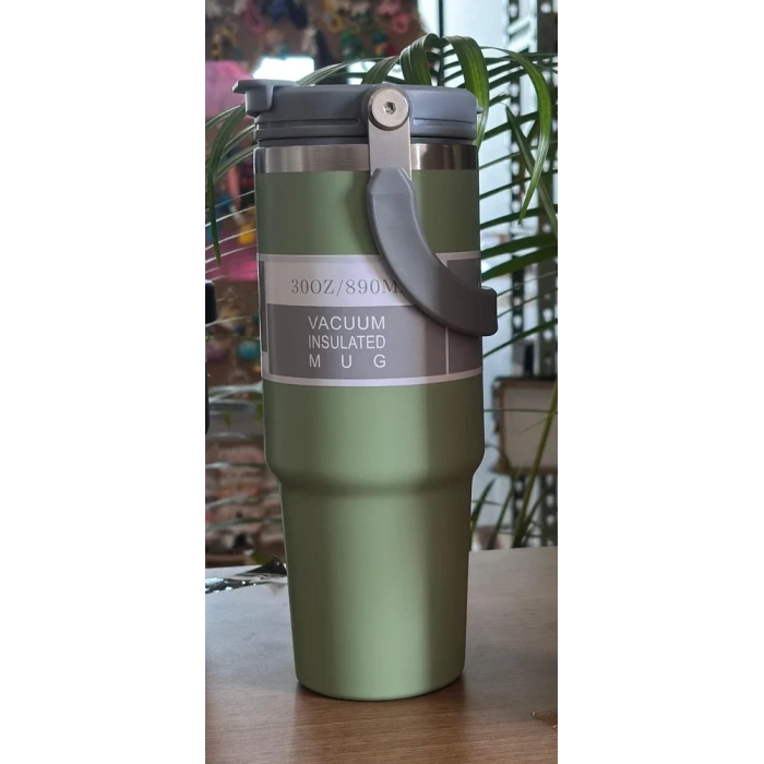 Termos 900 ML Pipetli Termos Bardak (5263)