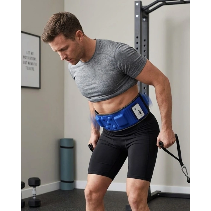 Titreşimli Zayıflama Kemeri Masaj Özellikli Göbek Toparlayıcı Kemer