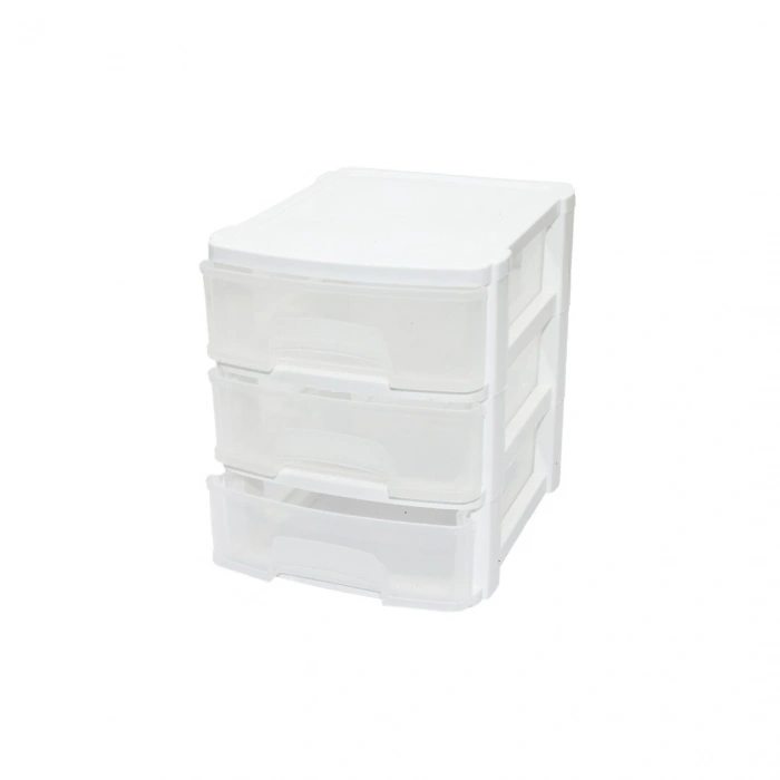 TONTON - NO:0 ÇEKMECE 3 KATLI 17.5X14.4X16.9CM (5263)