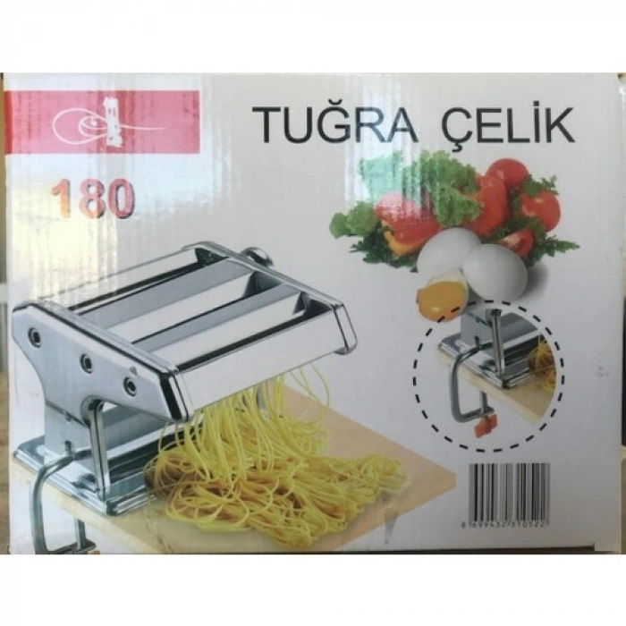 Tuğra Çelik 180 mm Erişte Makarna Makinesi (5263)